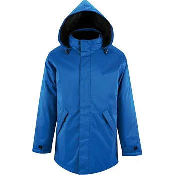 Pánská větrovka Unisex větrovka Sol's Robyn s polstrovanou podšívkou Barva: modrá královská, Velikost: XS L02109