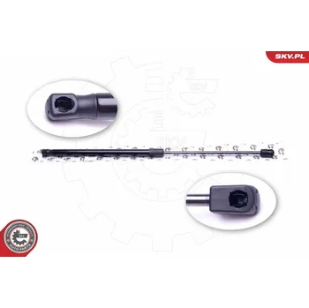 Příslušenství karosérie Pneumatická pružina, zavazadlový / nákladový prostor ESEN SKV 52SKV431