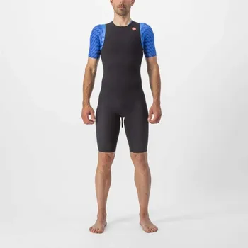 Cyklistické oblečení CASTELLI Cyklistická kombinéza - ELITE SWIM SKIN - černá M