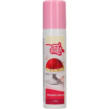 Sprej FunCakes 100 ml - Červený