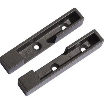 Nábytkové kování Držák šatní tyče boční L+ P - antracit