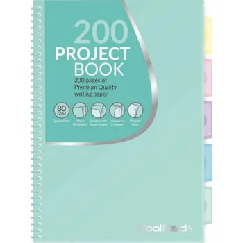 Set školních potřeb Kołobrulion A4 Coolpack Pastel - mięta (PL)