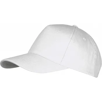 Kšiltovka Sol's 5 panelová baseballová kšiltovka Long Beach s kovovou přezkou Barva: Bílá LC00594