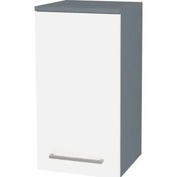Kotel Mereo Bino koupelnová skříňka horní 63 cm, levá, Multidecor, Monumentální šedá CN695MSO1