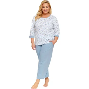 Pánské pyžamo Dámské pyžamo 5278 - Doctornap Bílá L