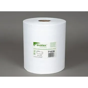 Utěrka AVATEX 710 NW utěrka, role, 400x400, 1 role = 500 utěrek, netkaná textilie, 1 vrstvá, bílá
