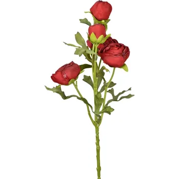 umělá květina Umělá růže bordó 60 cm (137767 001 K04134 růže bordó)