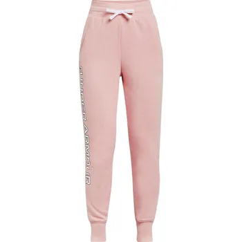 Pánské oblečení Kalhoty Under Armour Rival Fleece Joggers-PNK 1356487-676 Velikost YMD