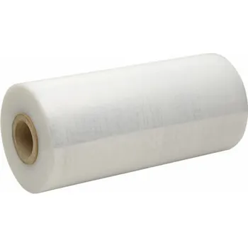 Obalový materiál Transparentní strojní strečová fólie šíře 500 mm, 23 my, průtažnost 150 %