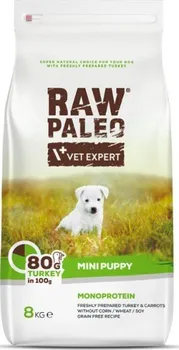 Krmivo pro psa VetExpert Raw Paleo Dog Puppy Mini Turkey