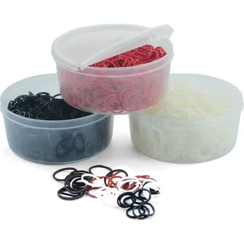 Umbria Equitazione Gumičky na hřívu Umbria Equitazione, 112 g, bílé