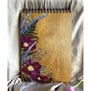 Balící papír Blok A4 Máky - MadeByBahu 0000043