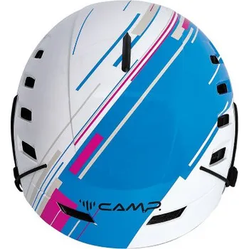 Chránič hlavy Skialpová a lezecká přilba Camp Voyager White/Light blue 54-62cm