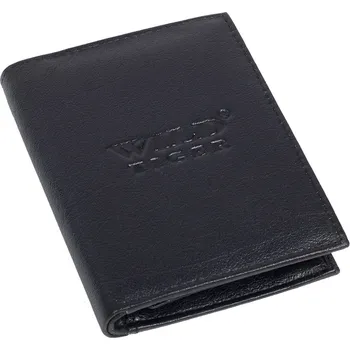 Pánská kožená peněženka Wild Tiger AMW-01-034 černá (Peněženka s praktickou přihrádkou na zadní straně)