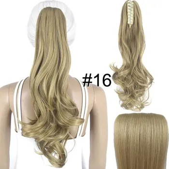 Příčesek Syntetické vlasy se sponou pro prodloužení vlasů | 45 cm - 16