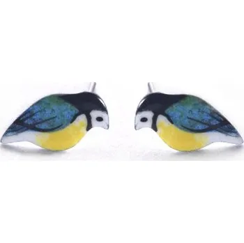 Náušnice Náušnice puzety sýkorky - Parada 0000660