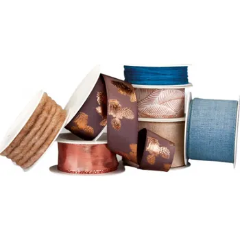 Party dekorace Stuha látková - Pine - 21 ks - 2709001