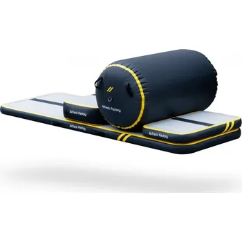 Žíněnka AirTrack Tréninkový set, Barva Spark - černo-šedá se žlutou