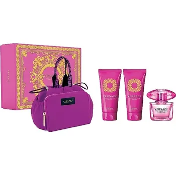 Dámský parfém Versace Versace Bright Crystal Absolu, Parfumovaná voda 90ml + Tělové mléko 100ml + Sprchovací gél 100ml + Kozmetická taška Pre ženy Parfumovaná voda