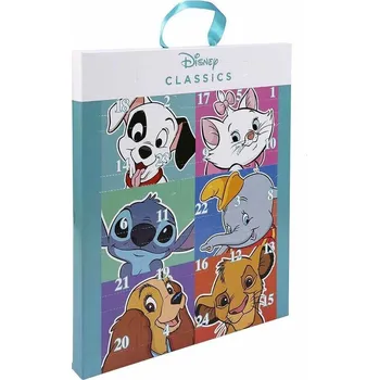 Cerdá Disney Classic adventní kalendář s doplňky pro dívky 30 x 25 x 2,4 cm