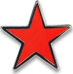 Hvězda 15mm (pin) - červená