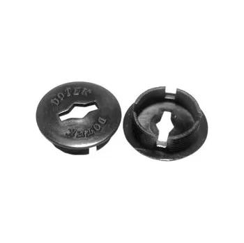 Klika na kolo Prachovka do klik-nacvakávací plast černá