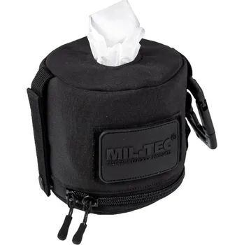 Dalekohled MIL-TEC® Pouzdro MOLLE na ubrousky/toaletní papír ČERNÉ
