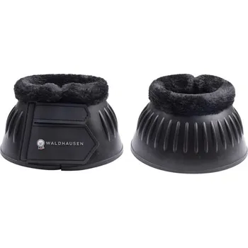 Jezdectví Zvony Waldhausen gumové s beránkem Černá M