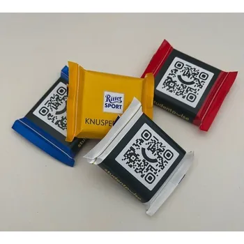 Čokoláda Ritter Sport čokoláda s přebalem mix 504ks