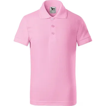 MALFINI Dětská pique směsová polokošile Malfini 200 g/m2 Barva: Růžová, Velikost: 146 cm/10 let