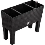 Prosperplast Truhlík RATO CASE HIGH hnědý 60cm x 25cm x 46cm