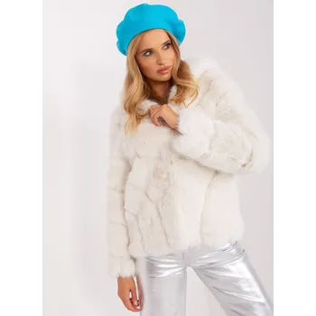 Čepice Wool Fashion Italia Baret s kašmírem tyrkysový EU velikost: Univerzální