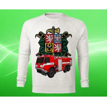 Pánská mikina mikina hasiči 815 CAS 30 znak