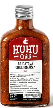 Omáčka Huhu Chilli Rajčatová chilli omáčka hot 200 ml