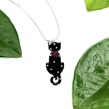 Přívěsek Přívěšek kočka s puntíky - Parada 0001133