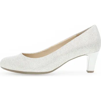 Dámské lodičky GABOR Dámské stříbrné kožené lodičky 01.400.60-245 Velikost 37