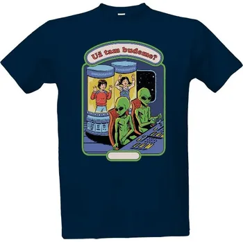 Pánská móda Tričko s potiskem Už tam budeme? pánské