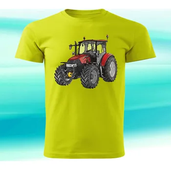 Chlapecké tričko tričko s traktorem Case Farmall 115U Pro 122 (traktorové tričko)