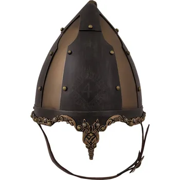 Karnevalový kostým Deepeka Ruská kónická helma s chocholem z koňských žíní