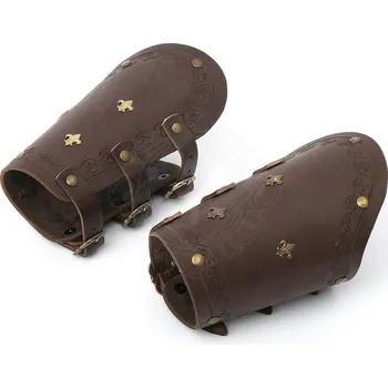 Karnevalový kostým Špulák Kožené nátepníky zdobené liliemi