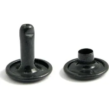 Nýt imago Sedlářské nýty - 50 ks, barva černá