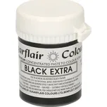 SUGARFLAIR Black Extra 42 g ( Gelová barva extra černá)