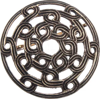 Brož Deepeka Vikinská brož s uzlovým vzorem, 35mm