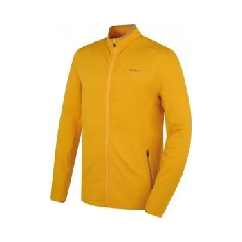 Pánská mikina Husky TARP ZIP M yellow L; Žlutá mikina + DÁREK DLE VÝBĚRU!