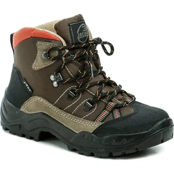 Dětská sportovní obuv Jacalu A2824z41 hnědé trackingové boty EUR 40