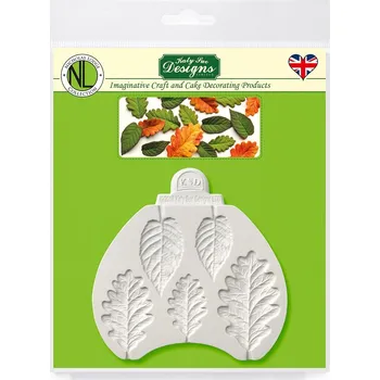 Nádoba na pečení KATY SUE - silikonová forma - list ostružina, dub