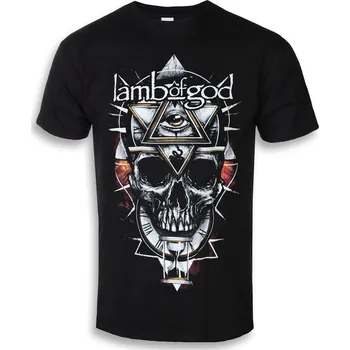 Pánské tričko Tričko metal pánské Lamb of God - All Seeing Red - ROCK OFF - LAMBTS04MB