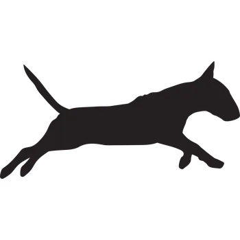 Vsepropejska Bulteriér 5 dřevěná dekorace na zeď Rozměr (cm): 38 x 18