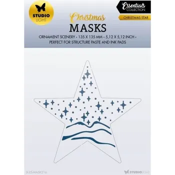 Šablona Studio Light - Zimní hvězda