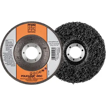 Příslušenství k brusce Brusný plstěný kotouč Pferd Policlean PCLD 125mm - hrubý